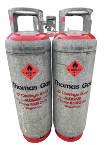 LPG cylinders shown by Mobil Kadina